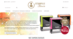 Desktop Screenshot of estampille.fr