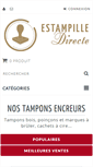 Mobile Screenshot of estampille.fr